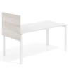 separador de mesa para fondo 126cm california hoover divisor mesa hover xl lateral melamina movil 1