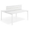 separador de mesa para mesa 120cm albo hoover divisor bench hover forma melamina 1