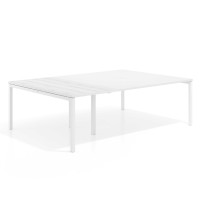 Mesa de cabecera kube para bench 166 estructura blanca - ALBO