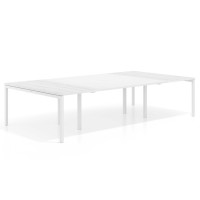 Mesa de cabecera kube para bench 166 estructura blanca - ALBO Second image