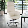 sillon de oficina blanco president piel natural la piel natural sigue siendo el material mas apreciado por sus multiples ventajas los sillones tapizados en piel natural son mas suaves y flexibles al tacto y su olor es muy caracteristico el cuero natural es muy resistente siempre que se 2