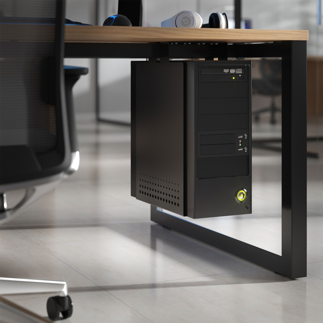 soporte de cpu negro zero 2