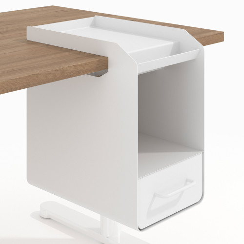 Tablebox con cajón integrado - BLANCO
