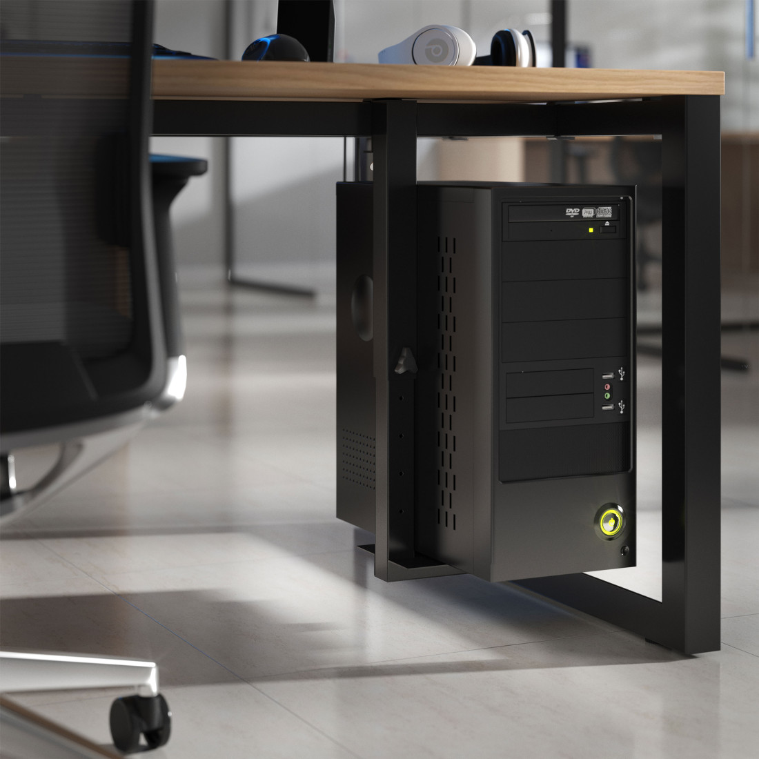 soporte de cpu negro 2