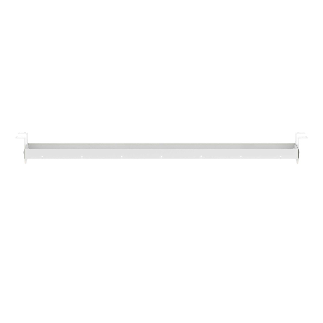 bandeja para cables para mesa 100cm blanco 5