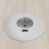 pasacables aluminio powerhub 2