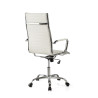 sillon de oficina blanco milano piel sintetica 5