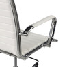 sillon de oficina blanco milano piel sintetica 8