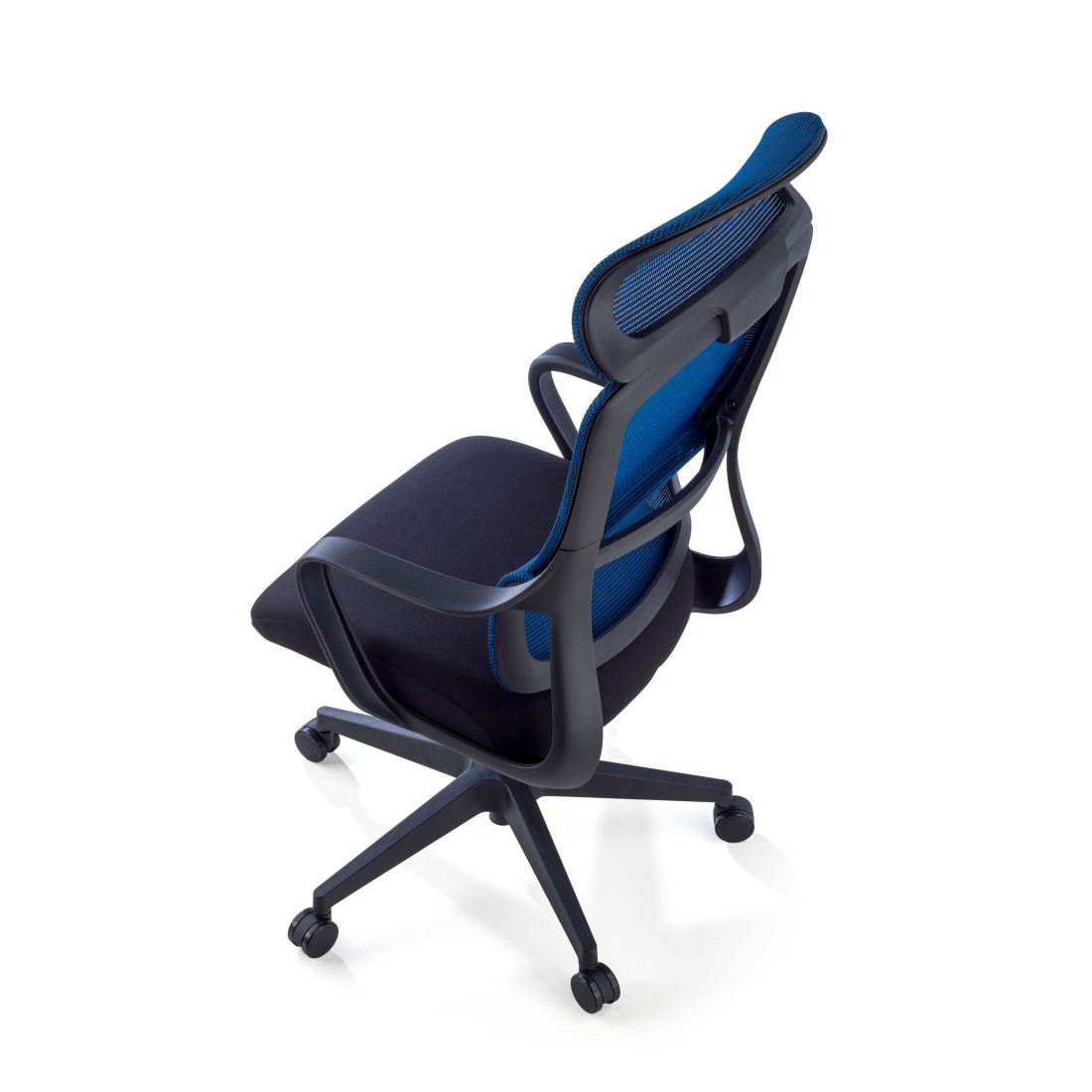 silla giratoria azul astra malla 8