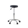 taburete de trabajo y laboratorio negro ergopur plastico 7