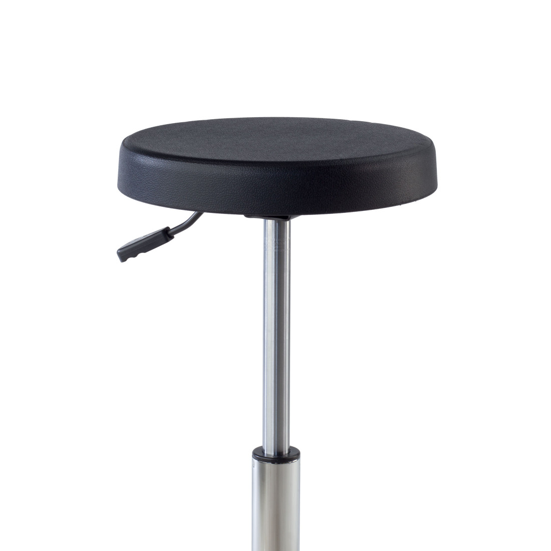 taburete de trabajo y laboratorio negro ergopur plastico 3