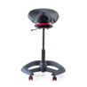 taburete ergonomico negro active 2