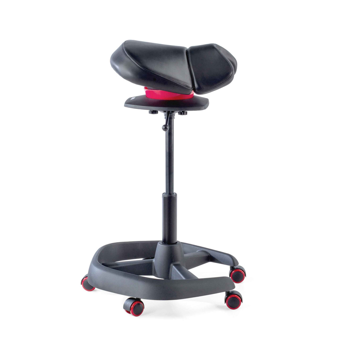taburete ergonomico negro active 6