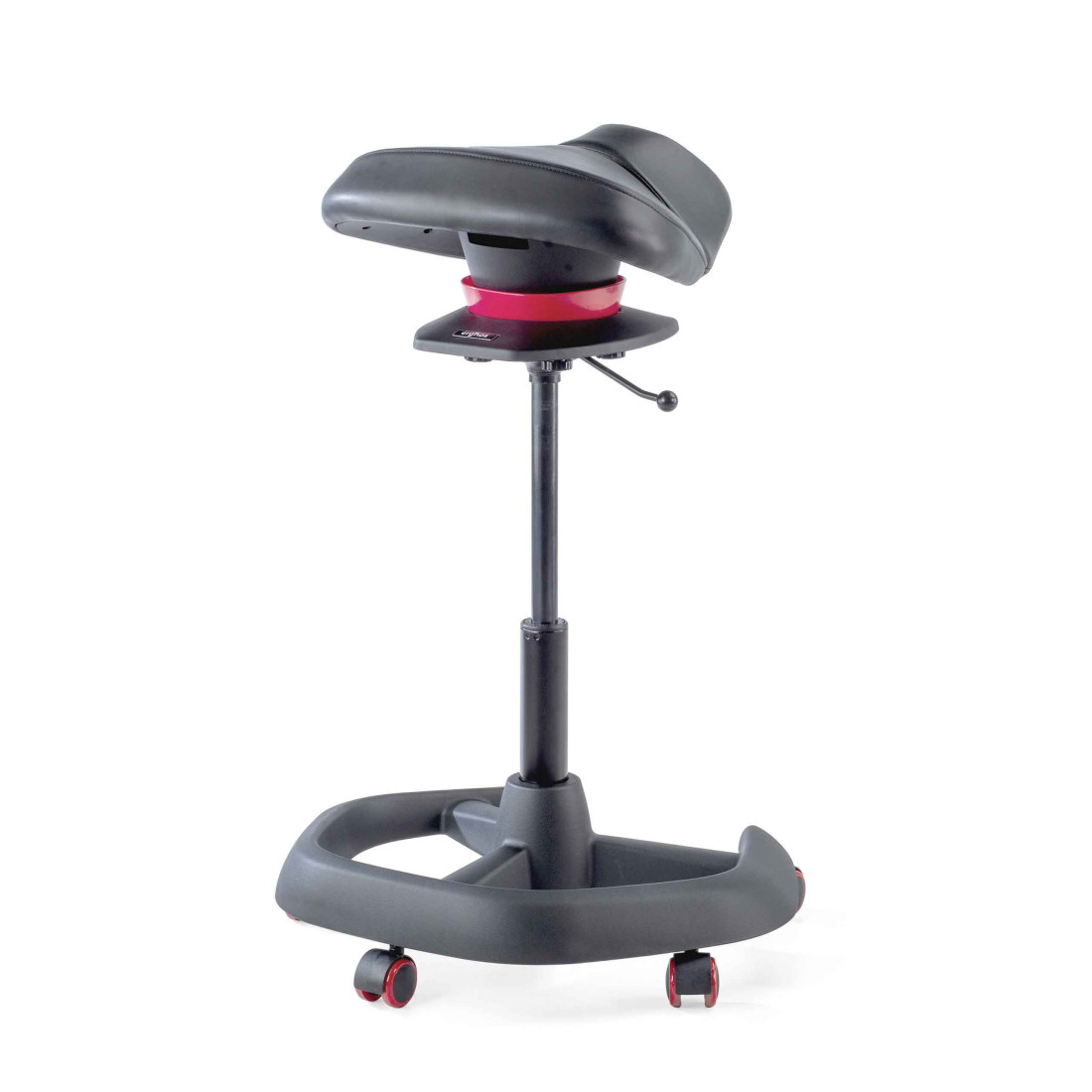 taburete ergonomico negro active 8