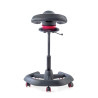 taburete ergonomico negro active 7
