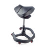 taburete ergonomico negro active 4