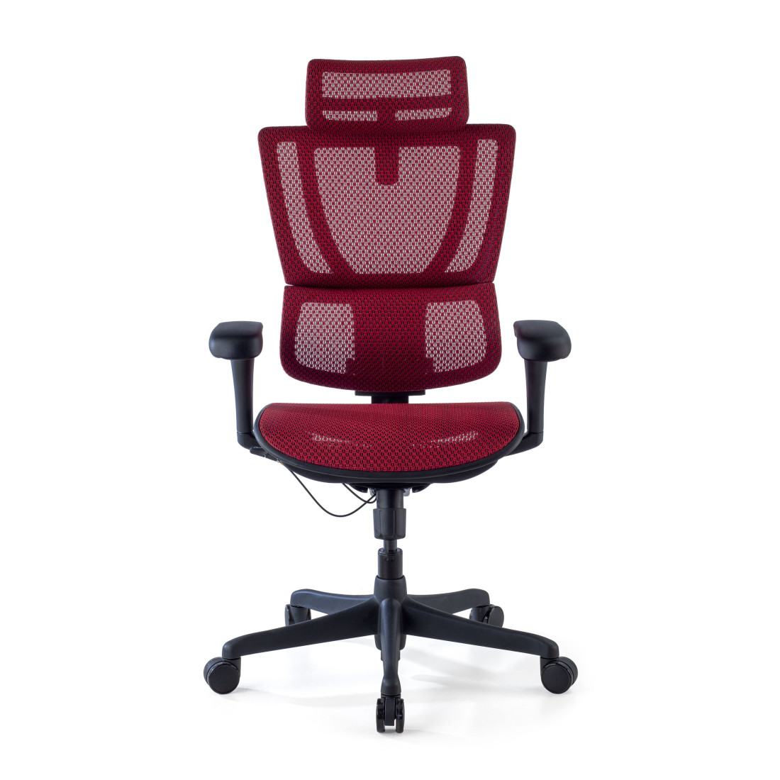 silla ergonomica rojo ioo silla oficina red 3