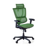 Silla de oficina Ergonomica IOO, soporte lumbar - VERDE