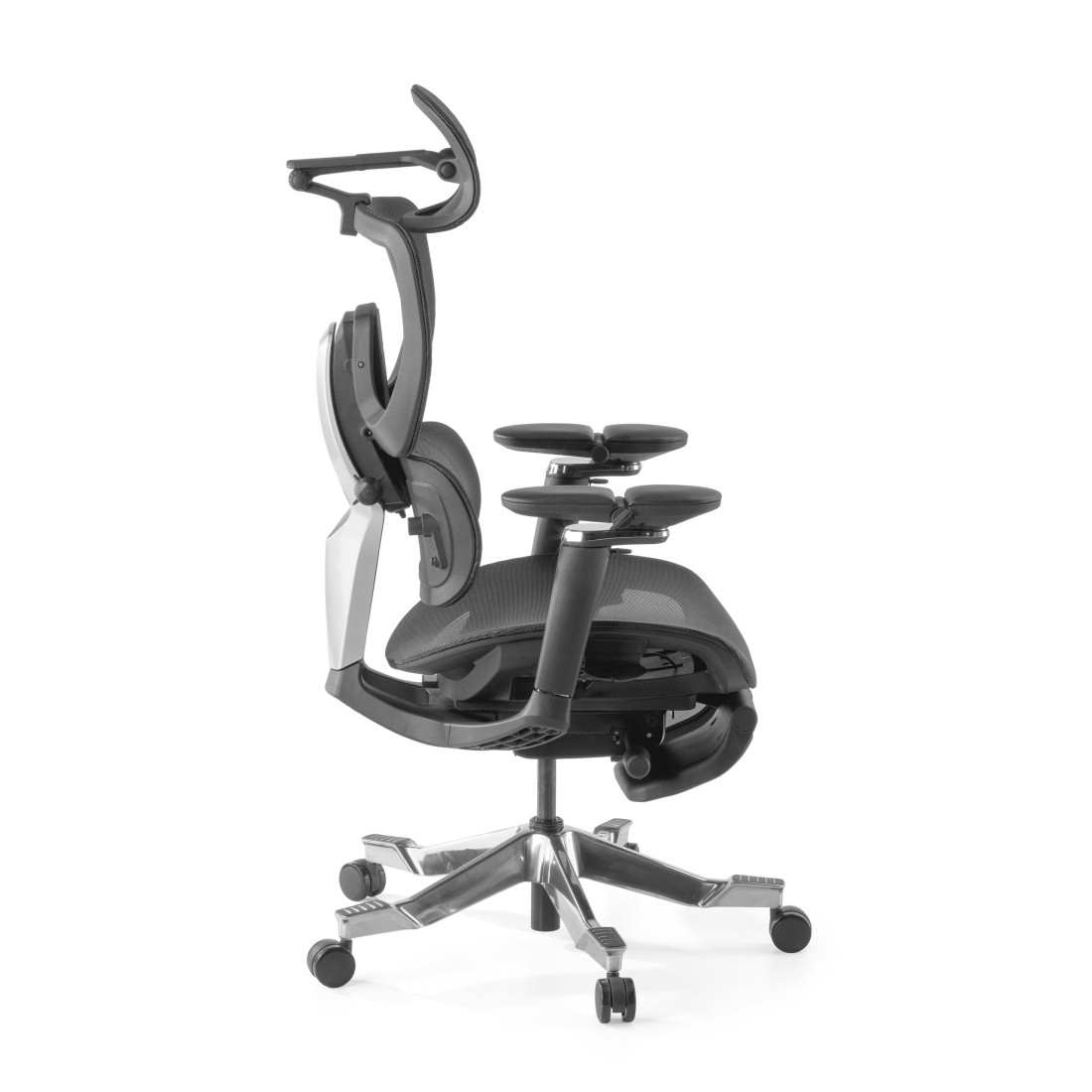 silla ergonomica negro erghos x4 pro malla 12