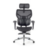 silla ergonomica negro erghos x3 malla 3