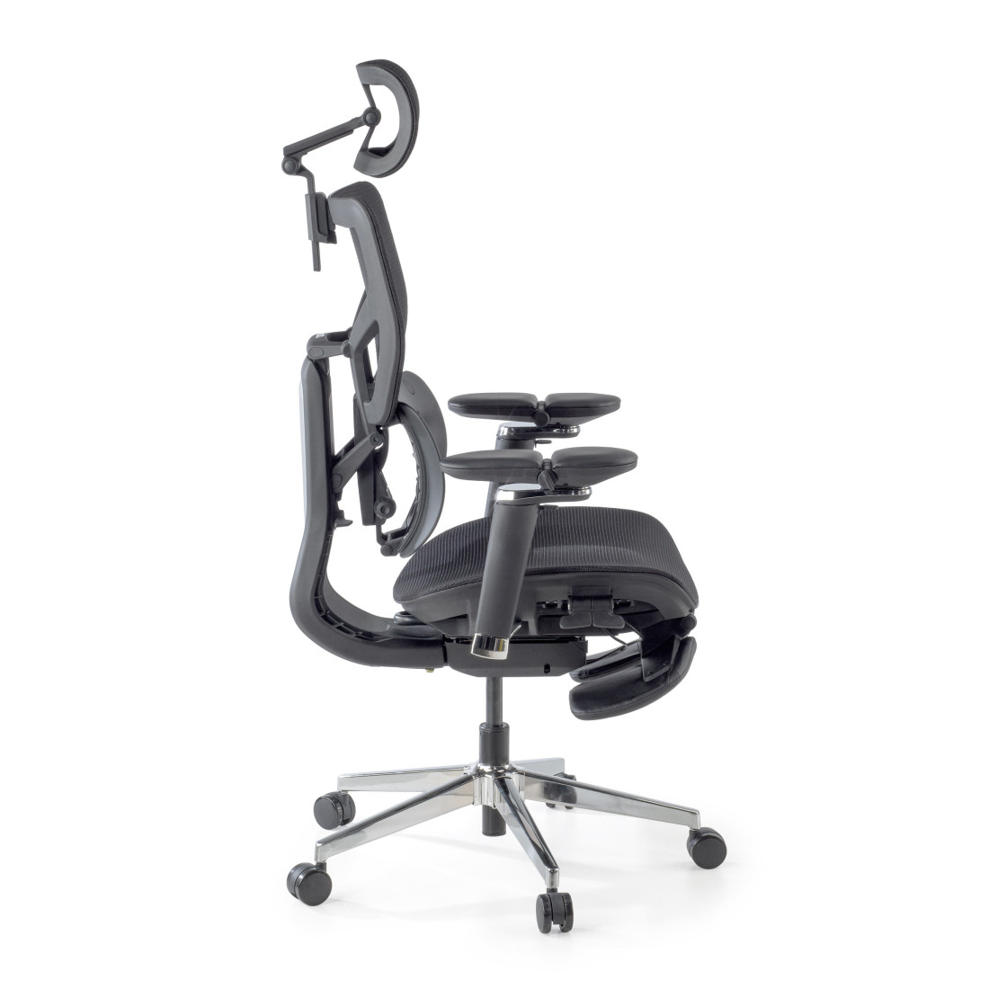 silla ergonomica negro erghos x3 malla 12