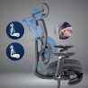 silla ergonomica negro erghos x3 malla 8