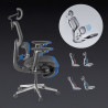 silla ergonomica negro erghos x2 malla 7