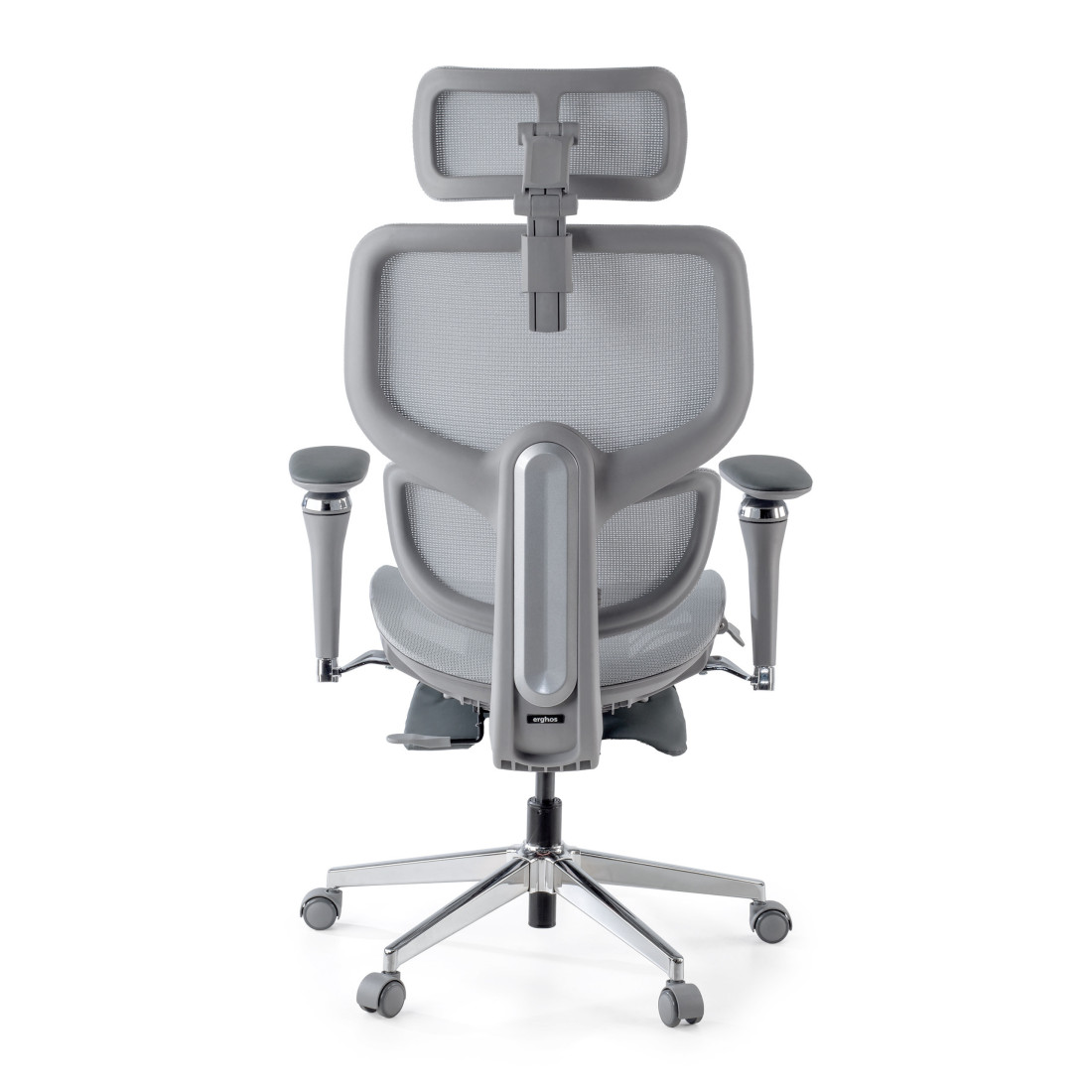 silla ergonomica gris erghos x2 malla 6