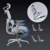 silla ergonomica gris erghos x2 malla 8