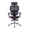 silla ergonomica rojo erghos x2 malla 4