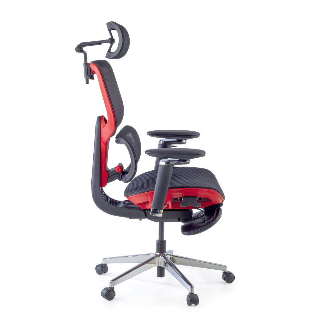 silla ergonomica rojo erghos x2 malla 13