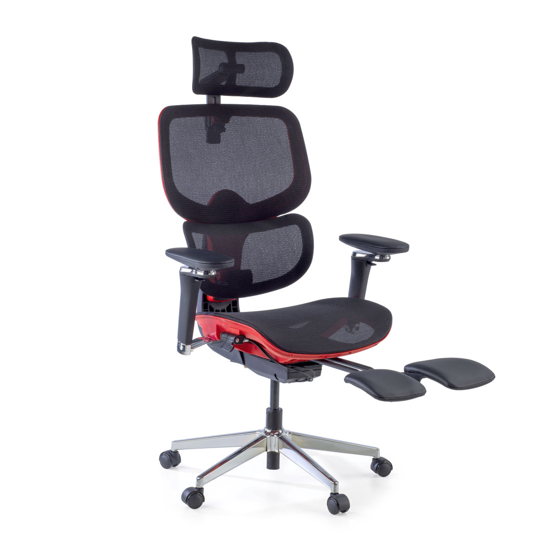 silla ergonomica rojo erghos x2 malla 3