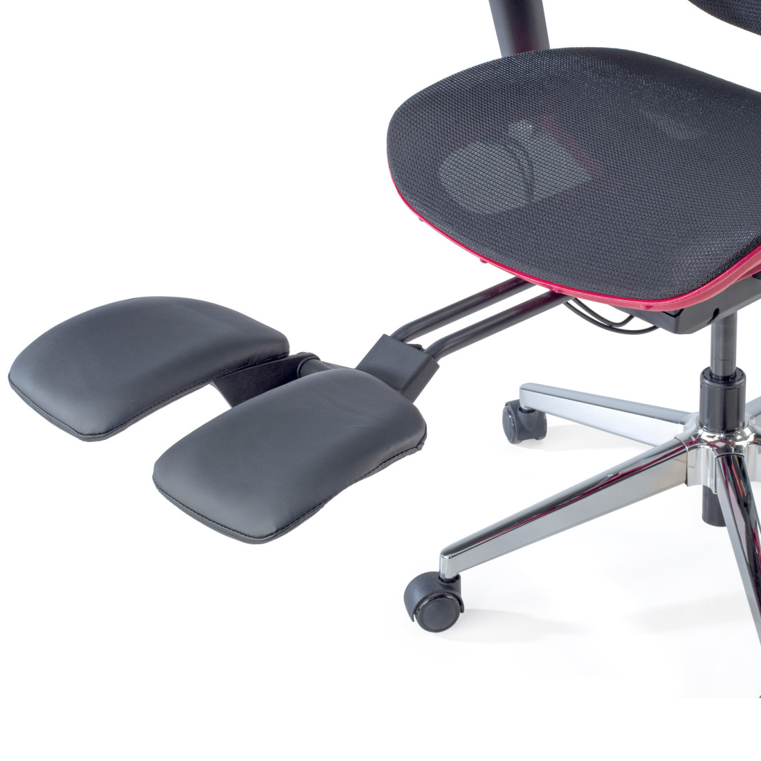 silla ergonomica rojo erghos x2 malla 12