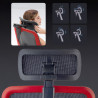silla ergonomica rojo erghos x2 malla 8