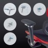 silla ergonomica rojo erghos x2 malla 7