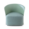 sillon para sala de espera verde aura tela 3