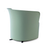 sillon para sala de espera verde aura tela 8