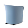 sillon para sala de espera azul aura tela 8