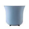 sillon para sala de espera azul aura tela 7