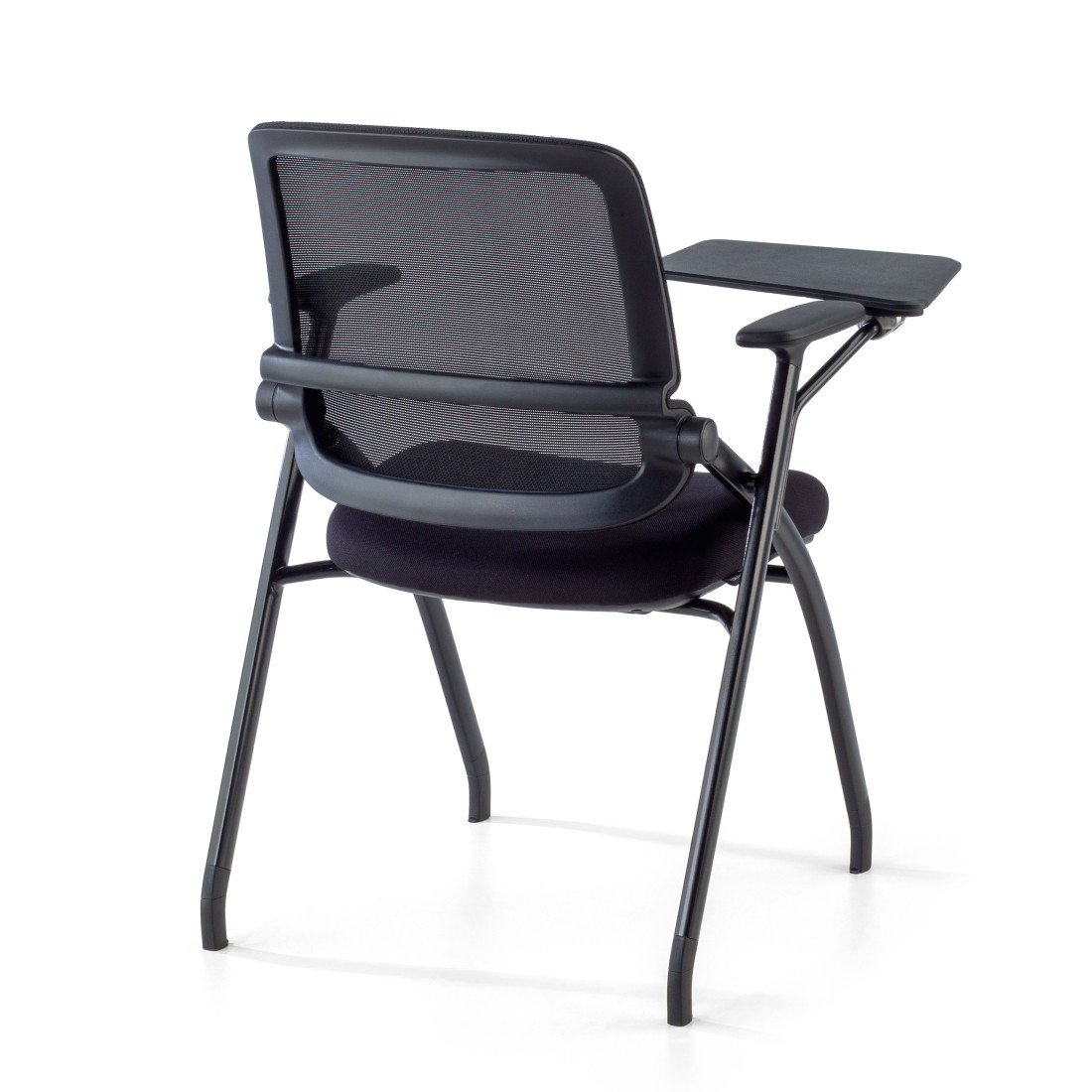 silla confidente negro flexia 4 patas atril plastico 10