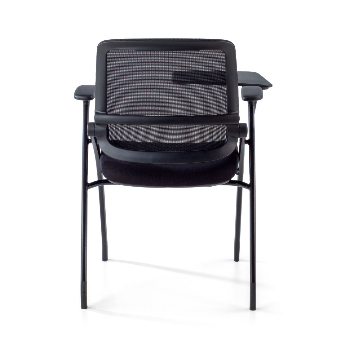 silla confidente negro flexia 4 patas atril plastico 11