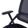 silla confidente negro flexia 4 patas plastico 7
