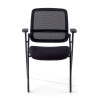 silla confidente negro flexia 4 patas plastico 6