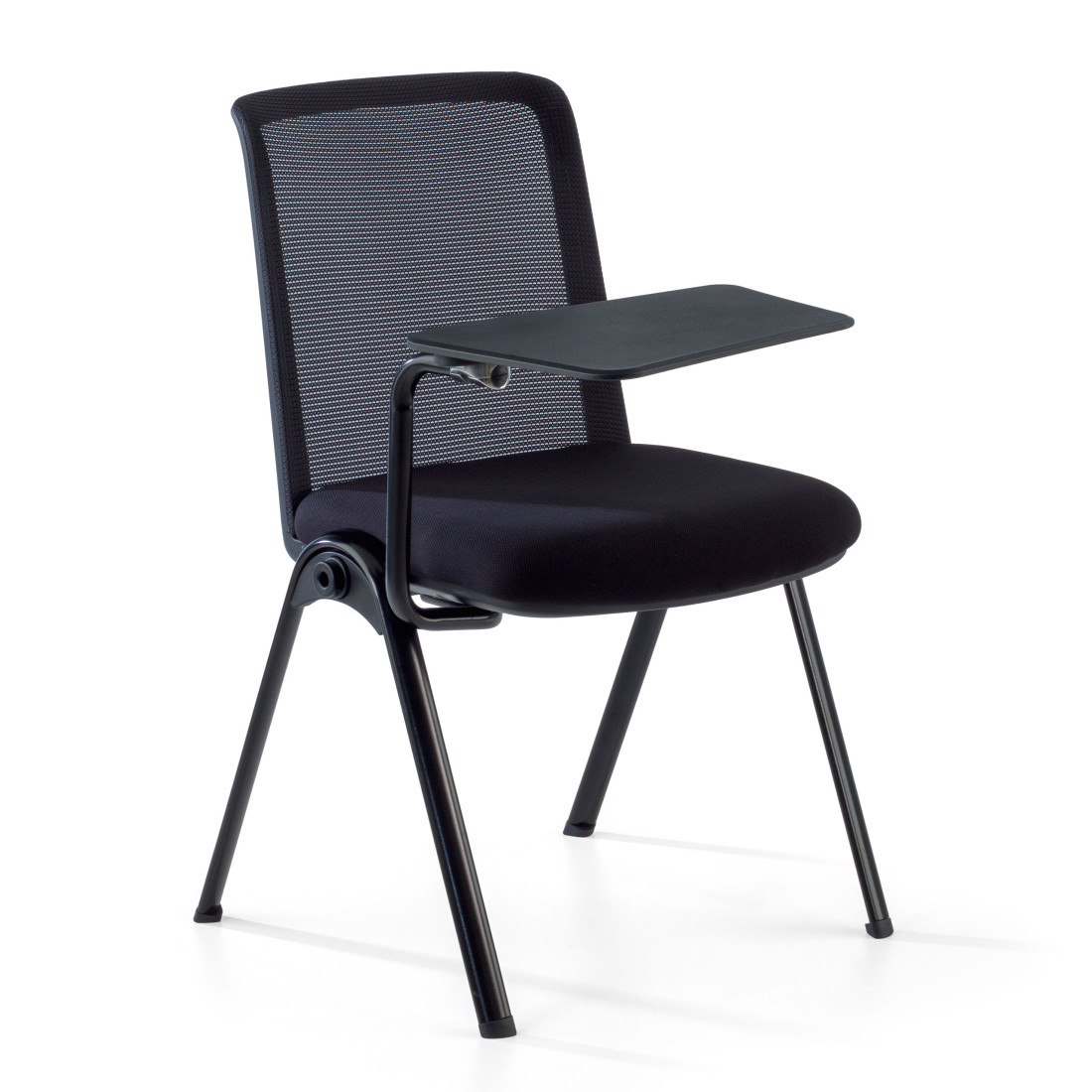 silla confidente negro versa silla con pala de escritura plastico 1