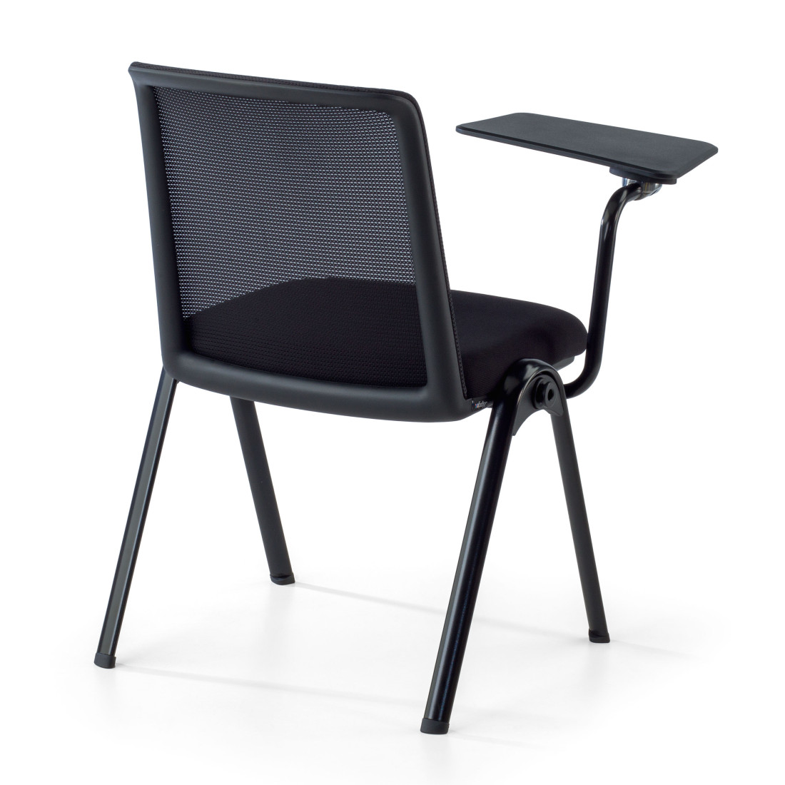 silla confidente negro versa silla con pala de escritura plastico 8