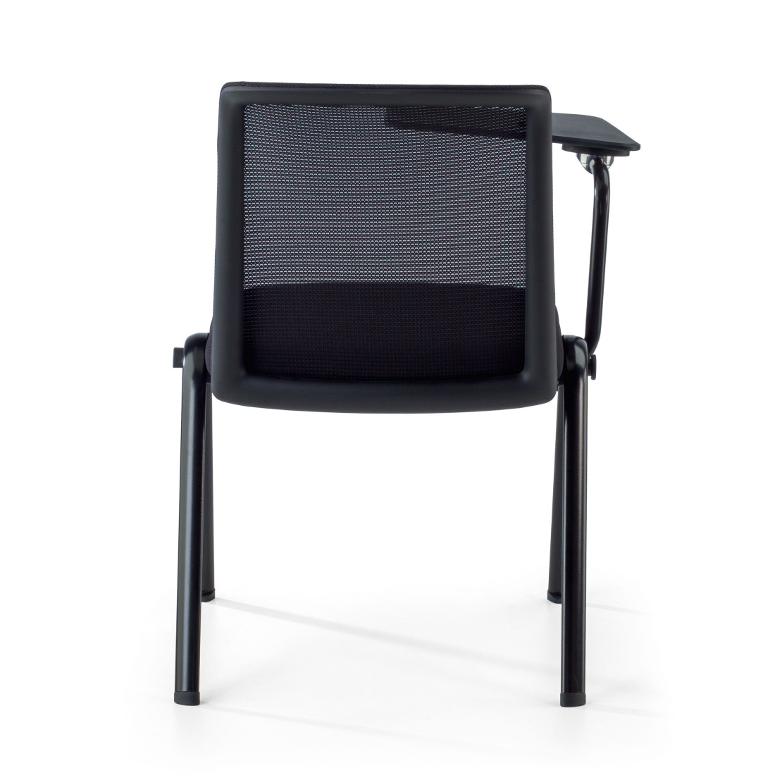 silla confidente negro versa silla con pala de escritura plastico 9