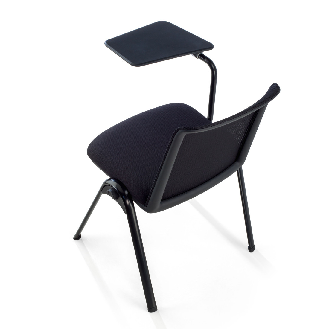 silla confidente negro versa silla con pala de escritura plastico 10