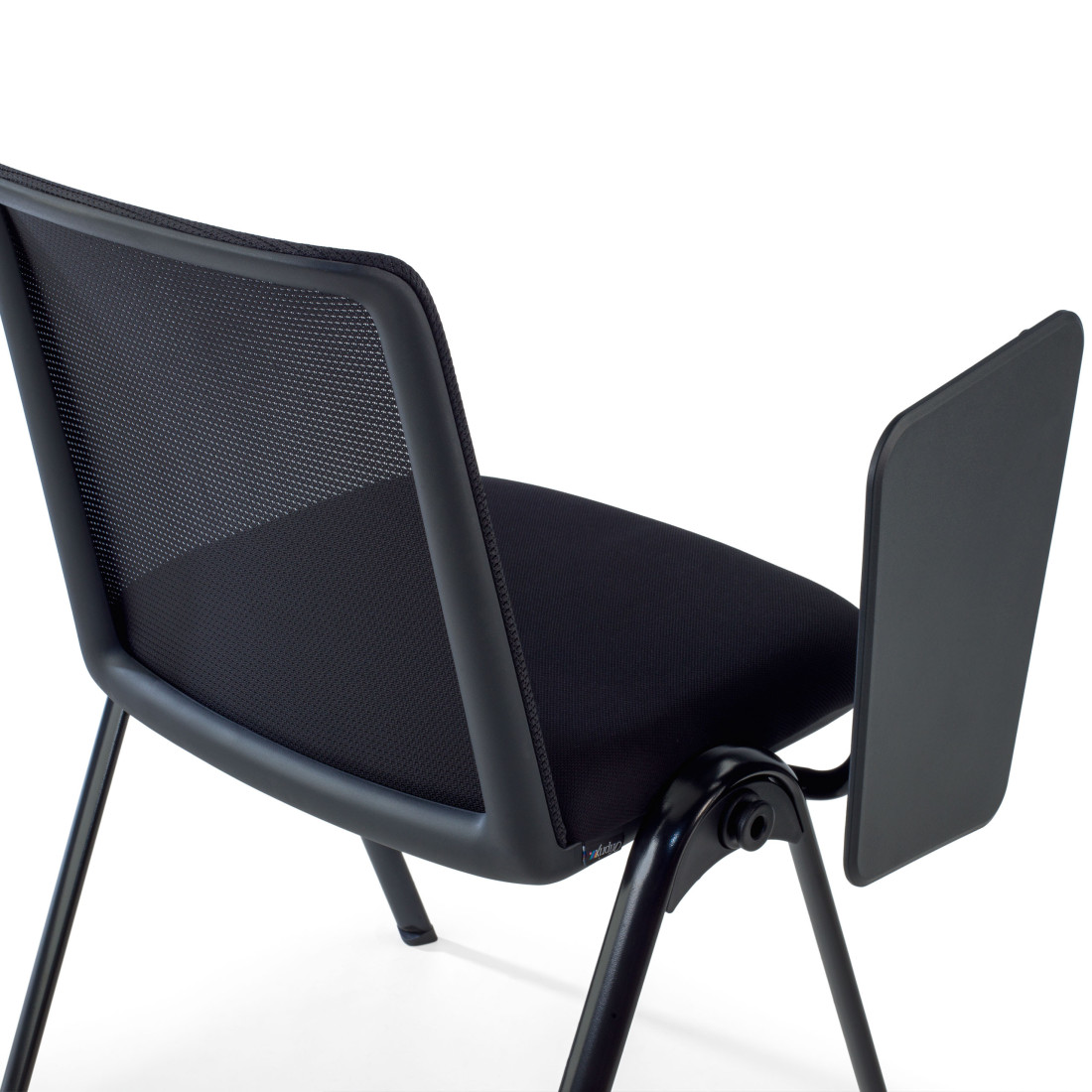 silla confidente negro versa silla con pala de escritura plastico 12