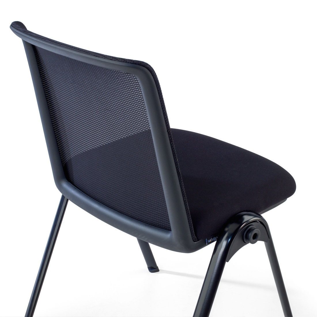 silla confidente negro versa 4 patas plastico 12