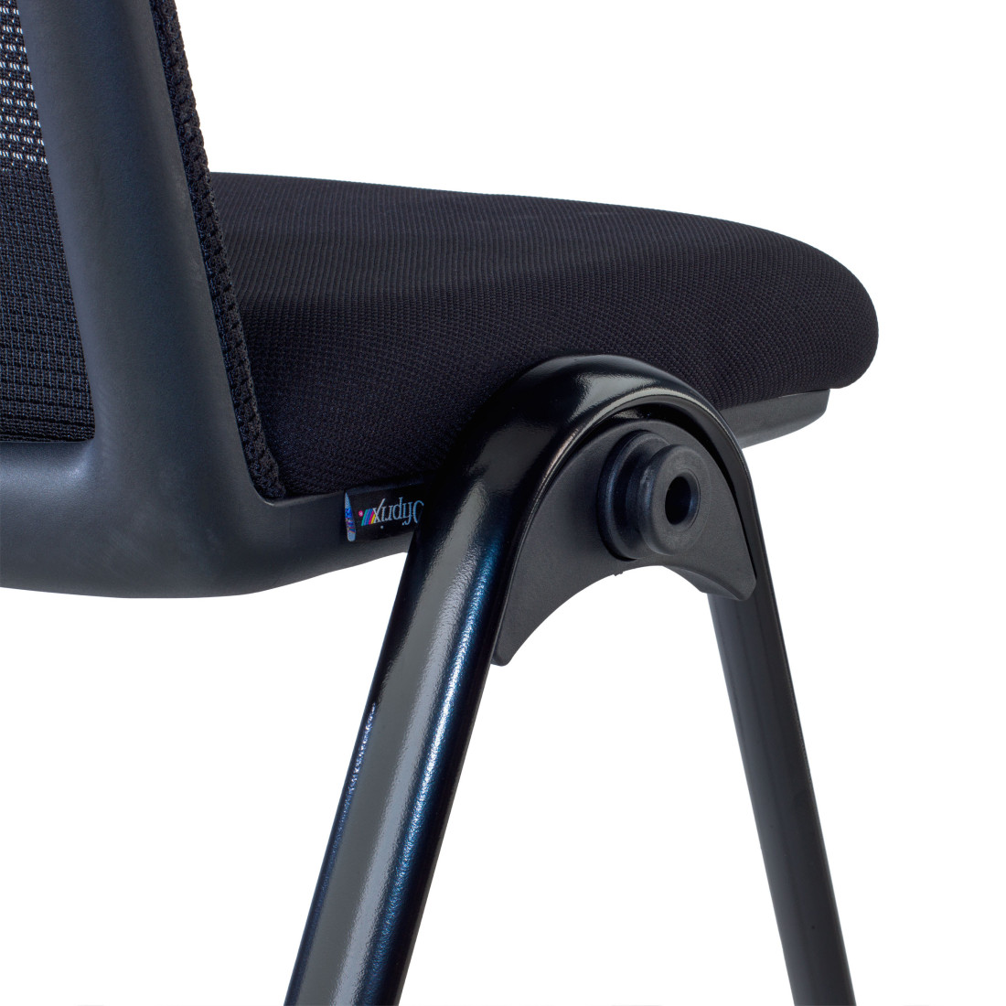 silla confidente negro versa 4 patas plastico 13